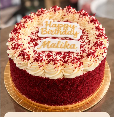 Cake Red Velvet, 12 personnes
